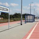 Stacja kolejowa w Kolbuszowej - peron