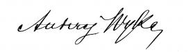 Signature of Andrzej Wyka (1913-14)
